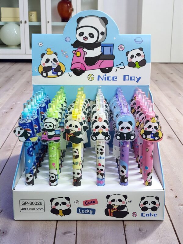Panda Themed Fancy Gel Pen (1 Pc)