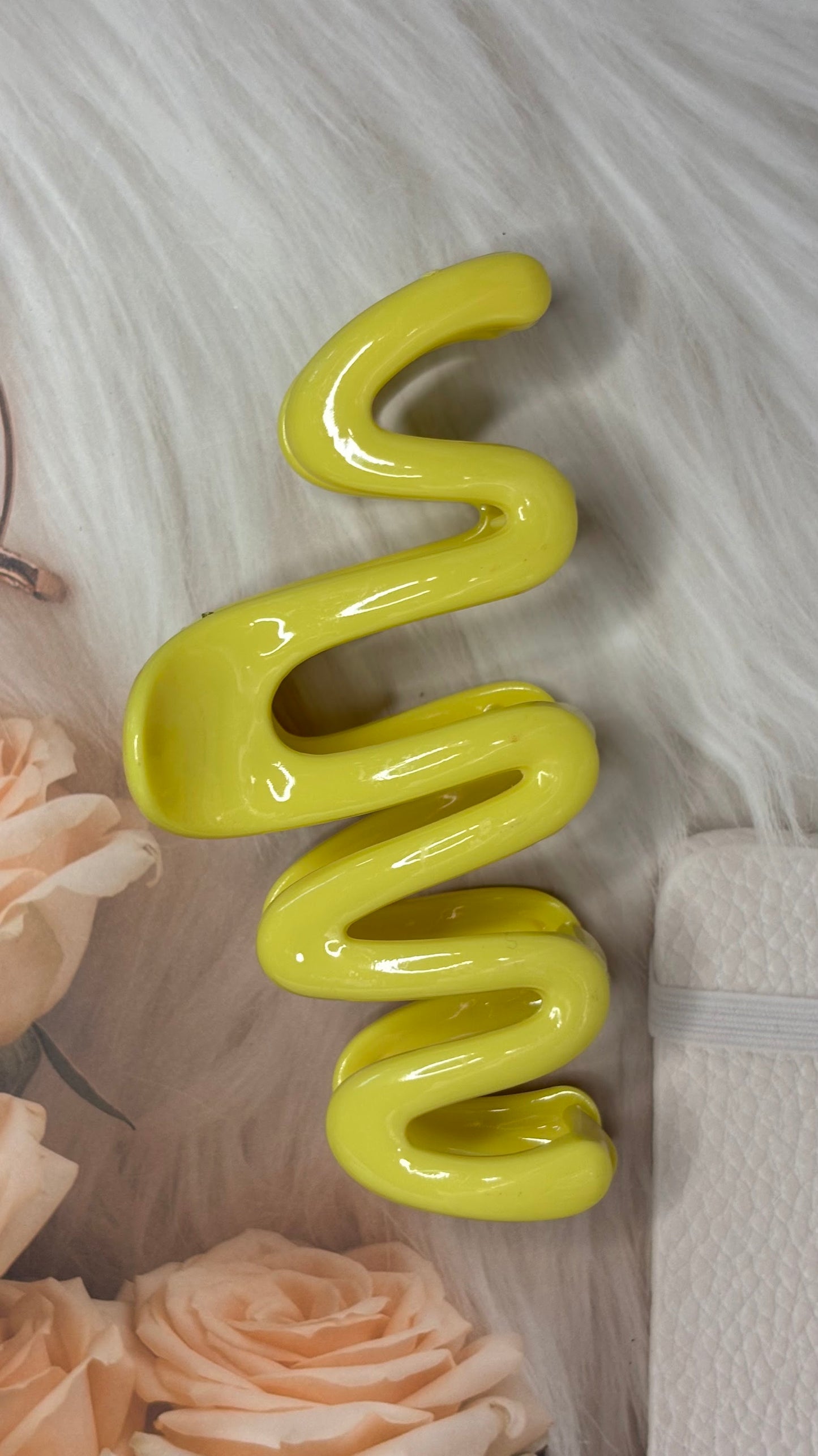 Korean Zig Zag Hair Claw (1 Pc)