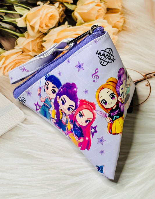 K-Pop Goodybag Triangle Pouches (Demon Hunter) (1 Pouch)