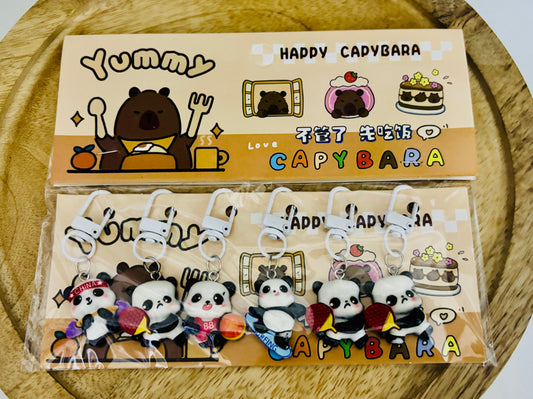 Key Charms Assorted Designs(Pack of 6)