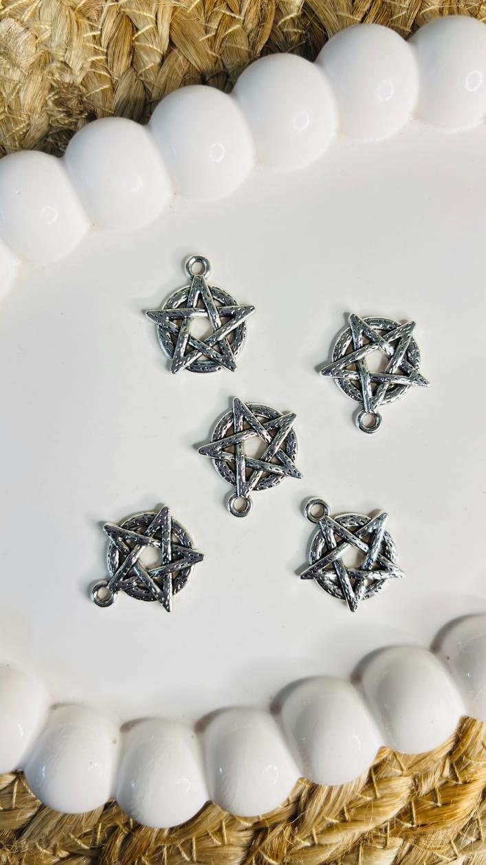 Handmade Enamal Paint Pendant Charms Design 5 (Random Set of 5)