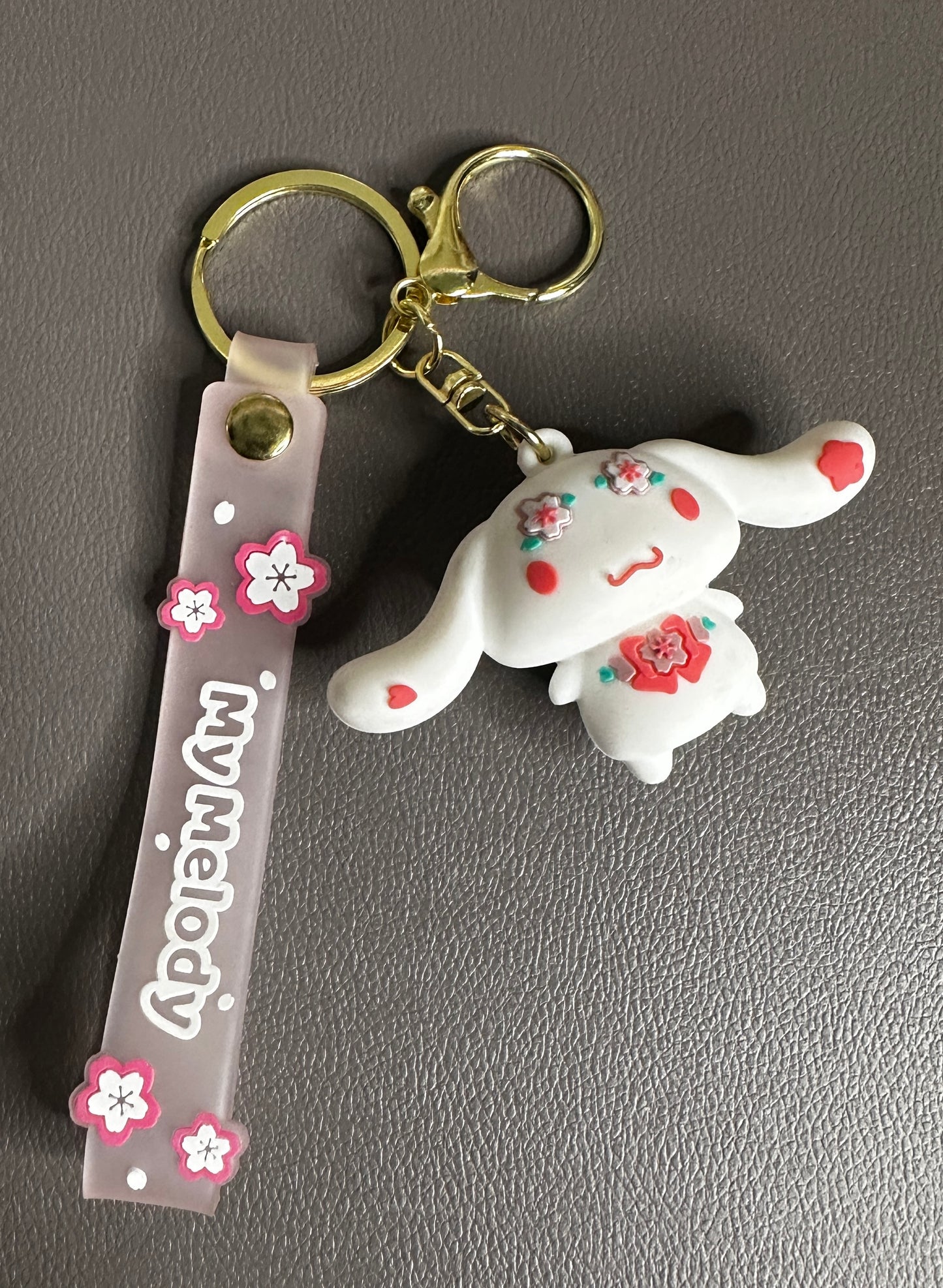 Sanrio PVC Keychain with Strap (1 pc)