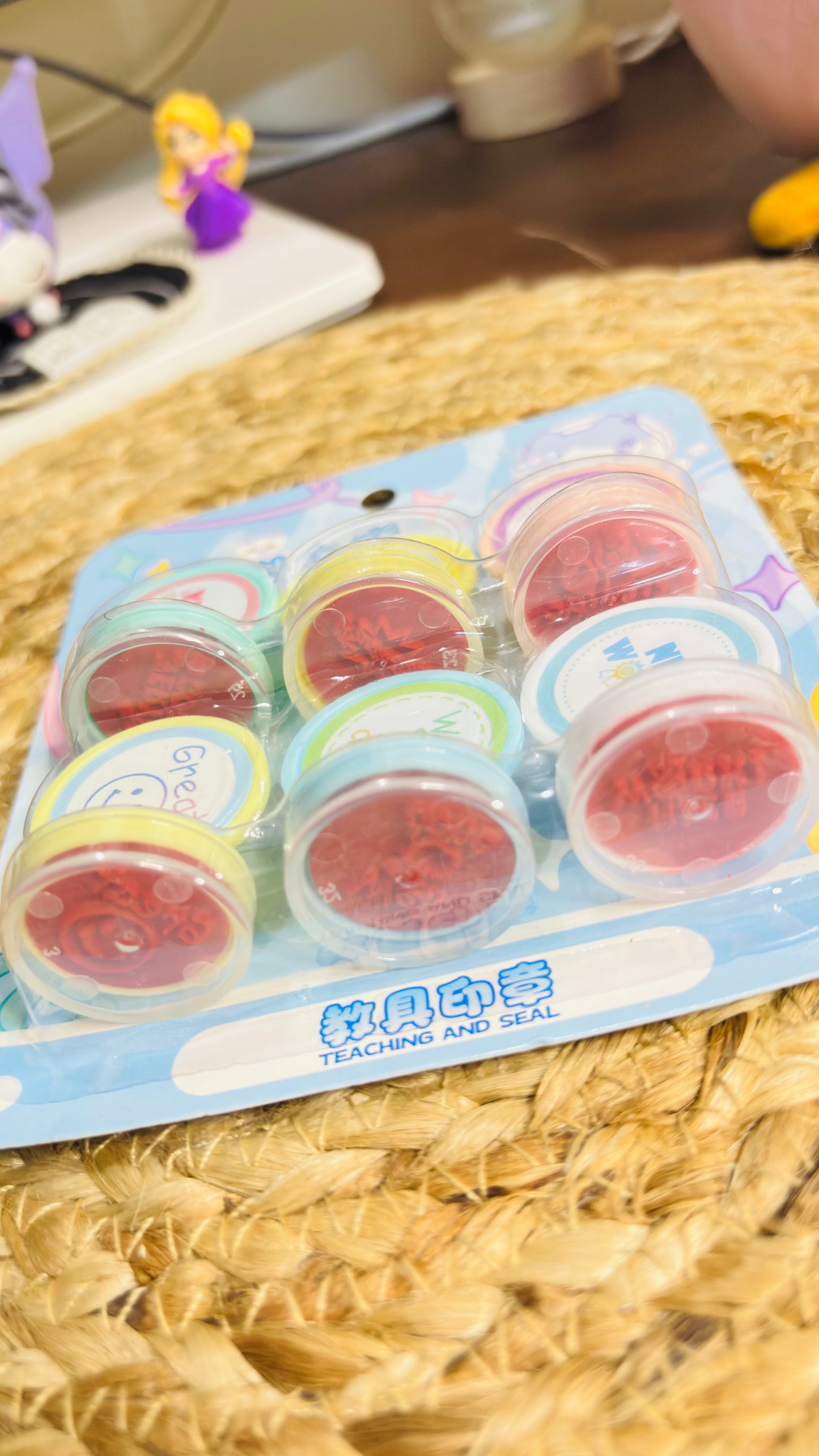 Cute Stamp Set of 6 pcs