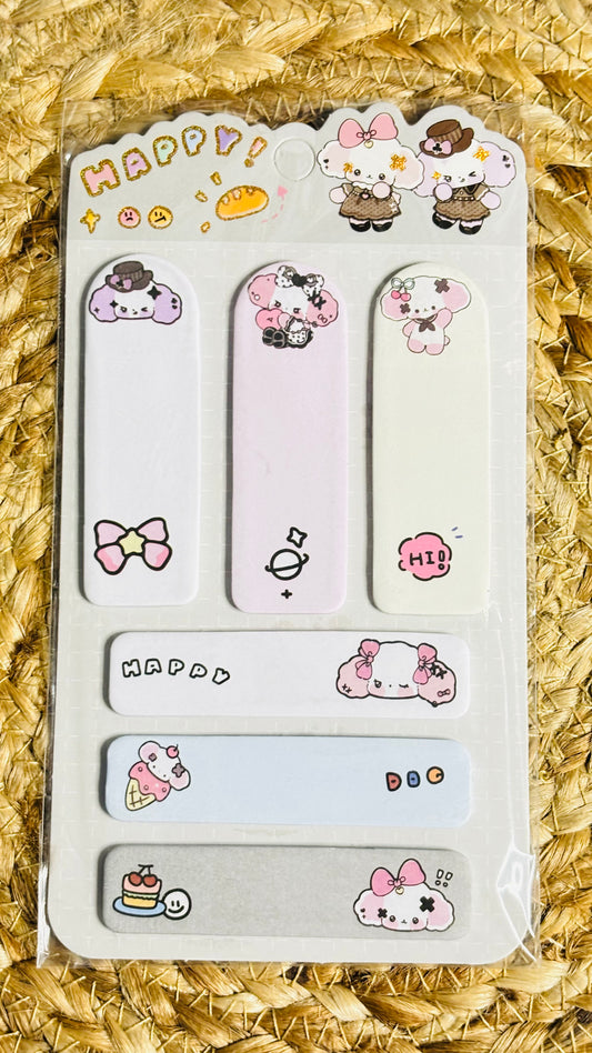 Cute Sticky tab combo (1 Pc)