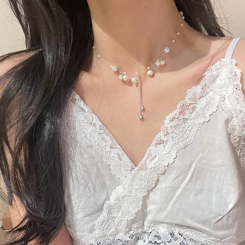 Pearl String Necklace