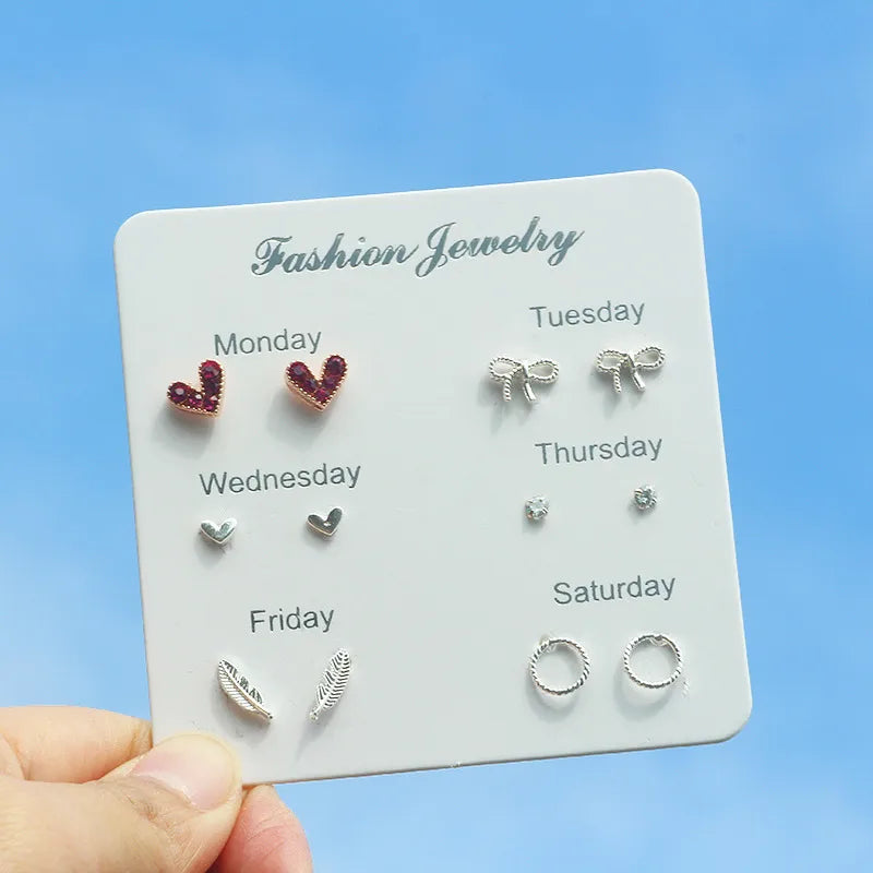 Earring Set (Set of 6 Studs)