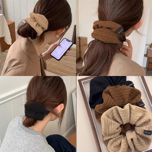 Retro French Style Hair Tie (1Pc)