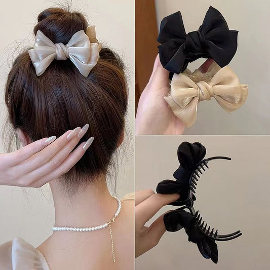 Super Fairy French bow Hair Claw (1 Pc)