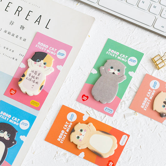 Hoho Cat Sticky Notes (1 Pc)