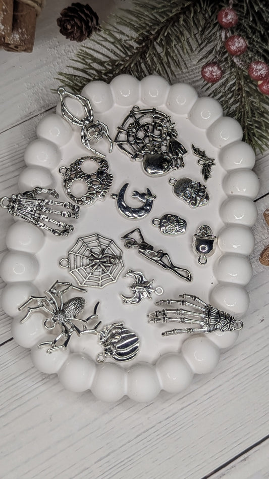 Halloween Charm Pendant (Set of 15)