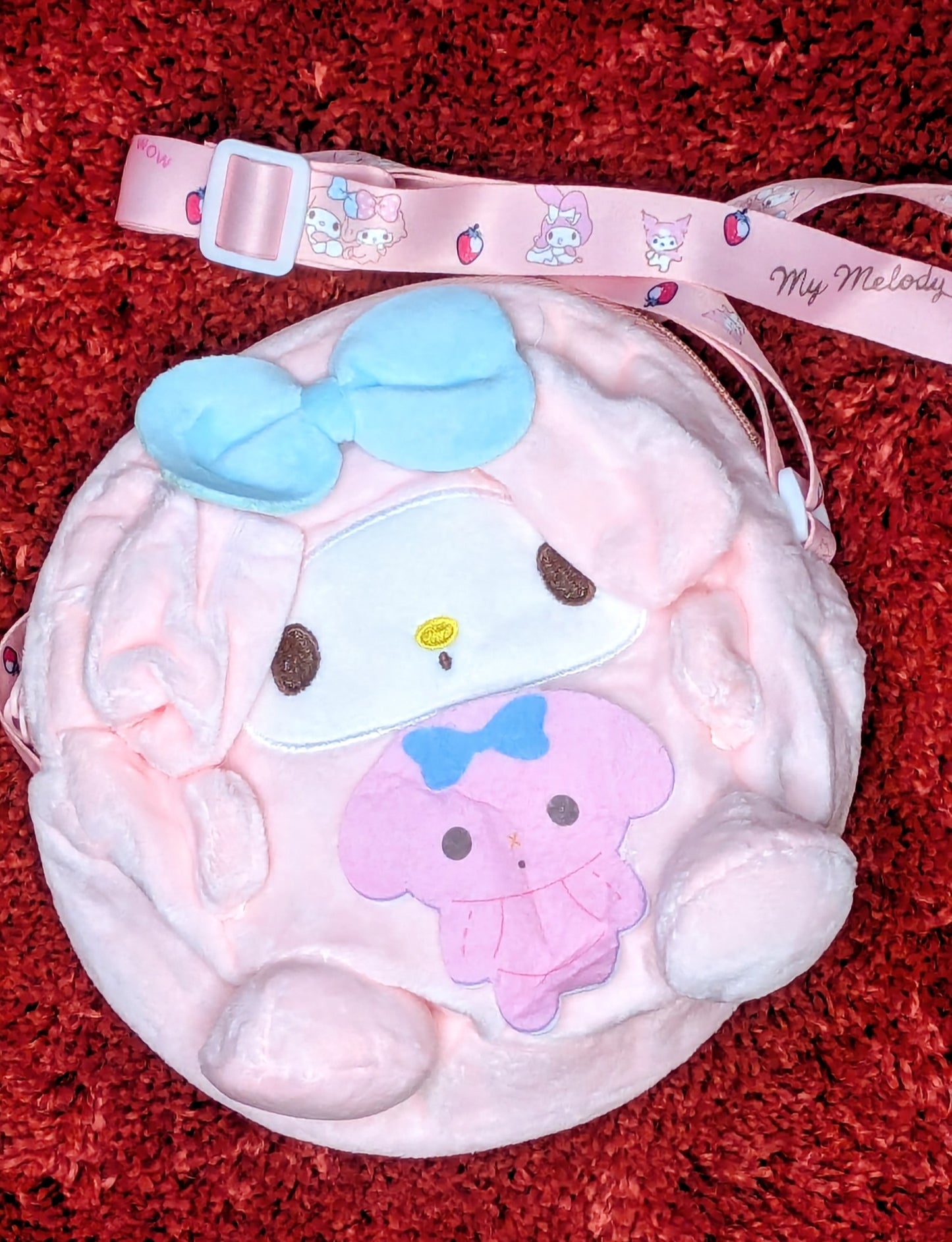 Sanrio Theme Plush Sling Bag