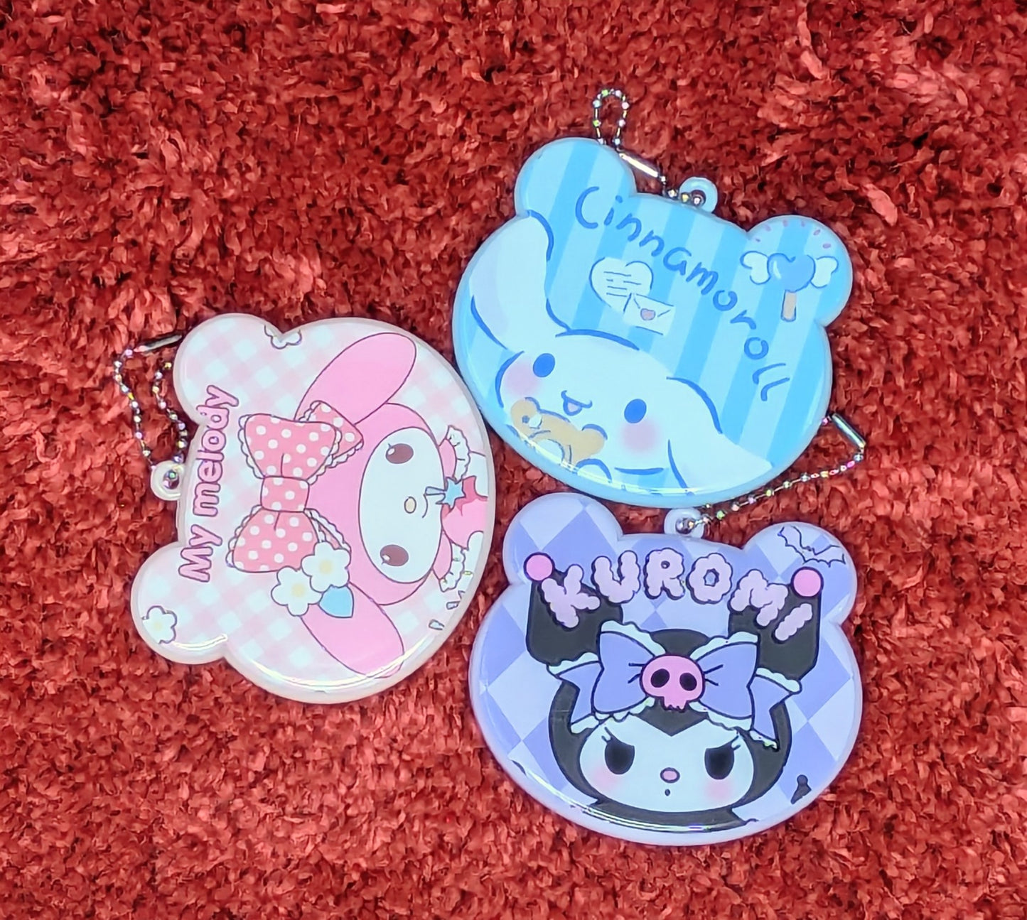 Mirror With Comb - Sanrio Theme