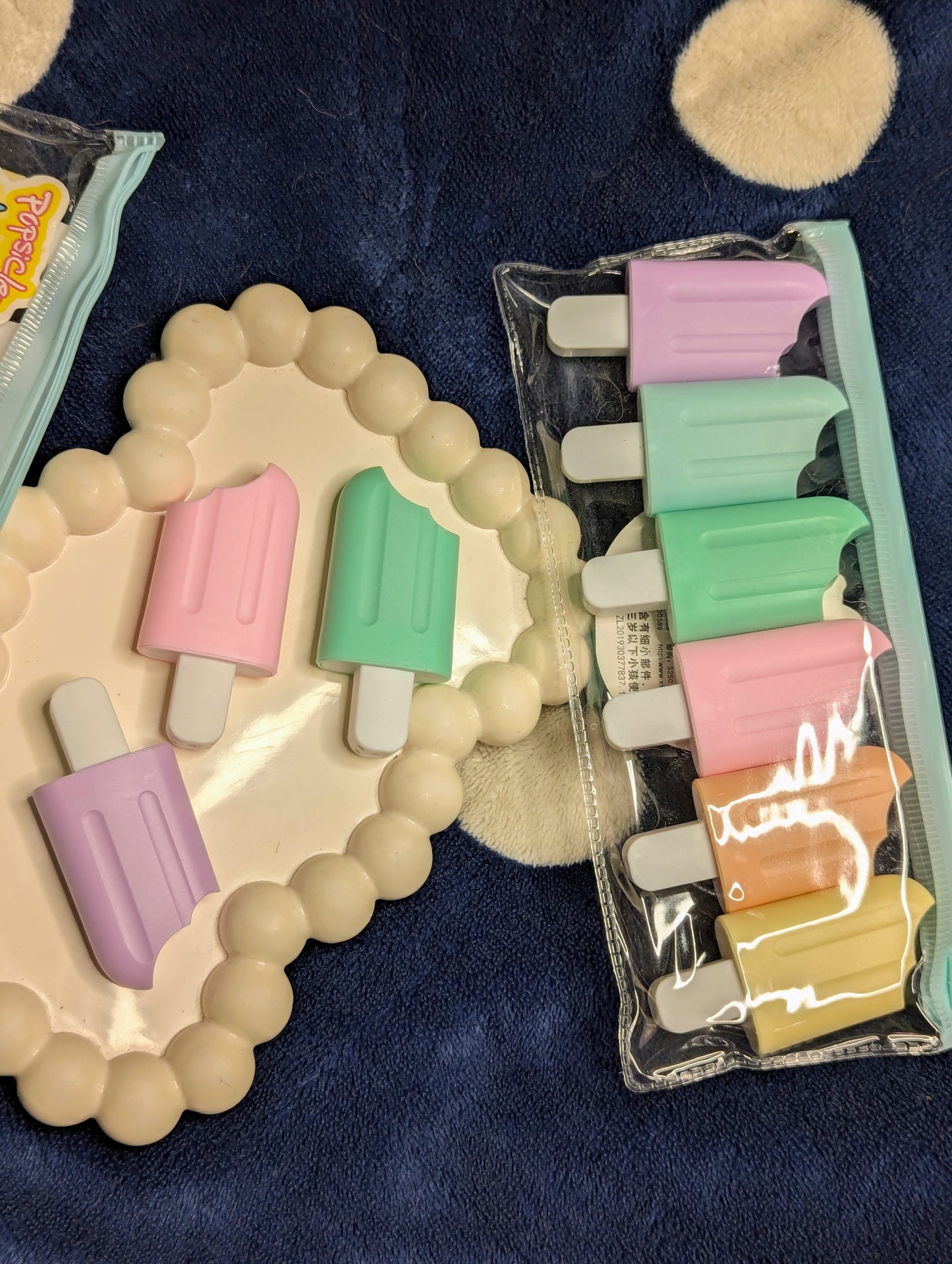 Ice-cream shape Design Highlighter (Set of 6)