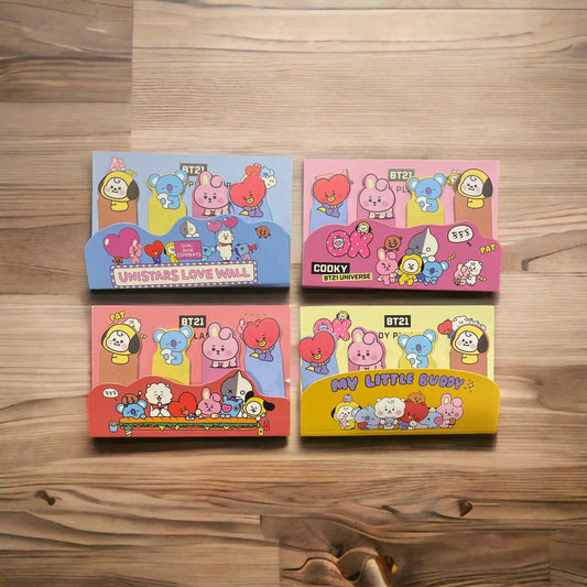 BT21 Sticky Squad Memo Notes Tabs (BTS)