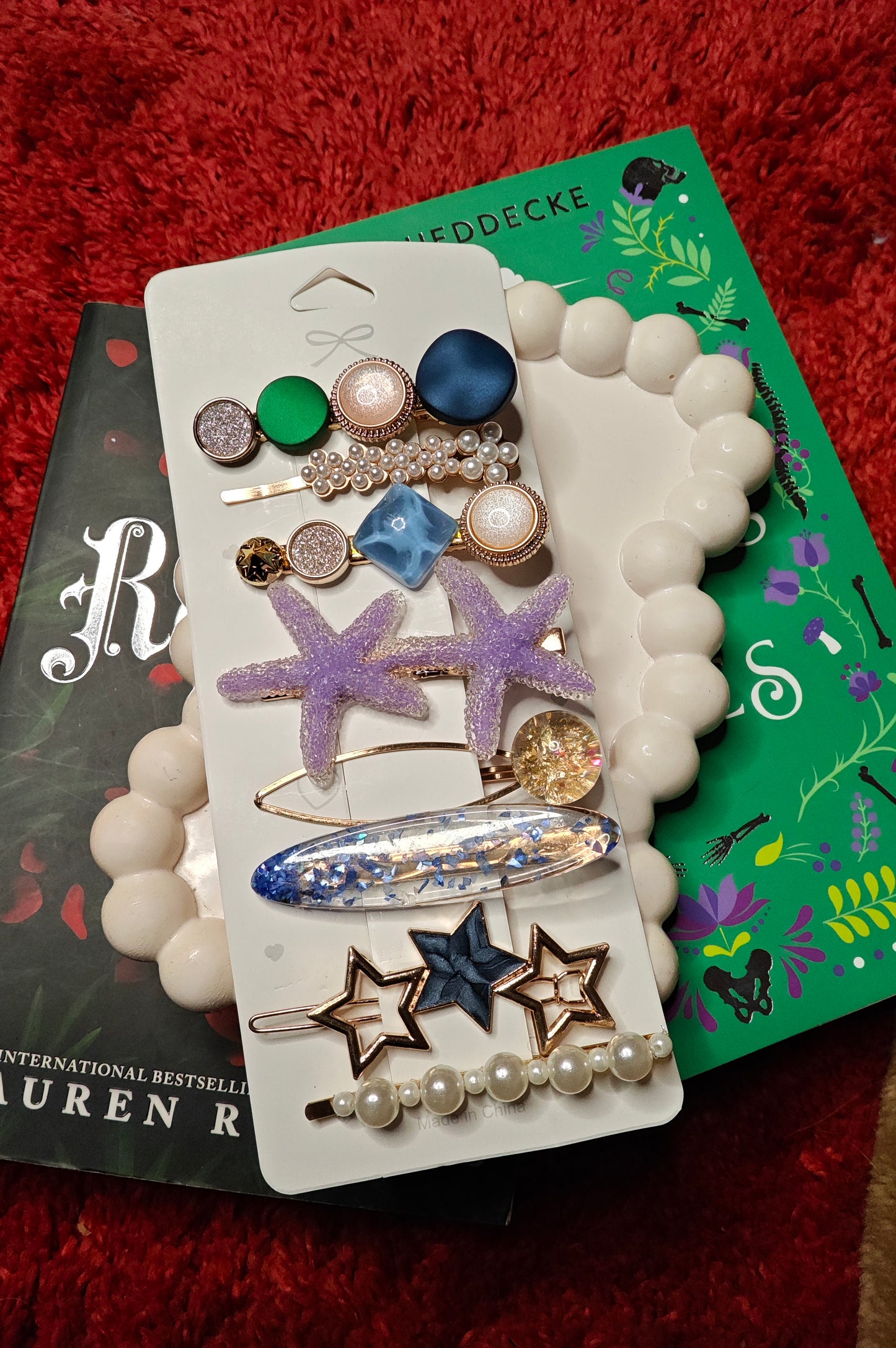 Starfish Barrettes (1 pc)