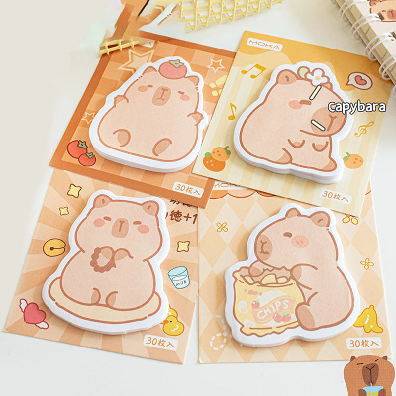 Cute Capybara Sticky Notes (1 Pc)