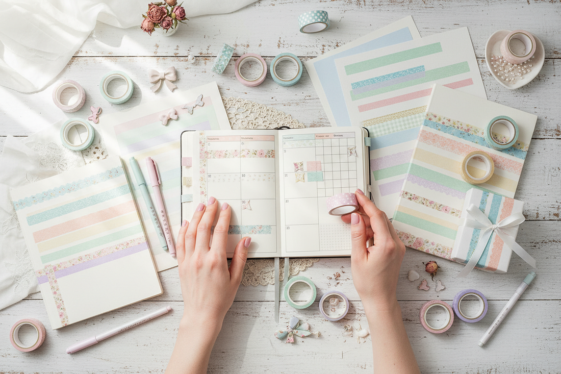 How to Use Washi Tape: 10 Creative Ideas for Journaling & Crafts
