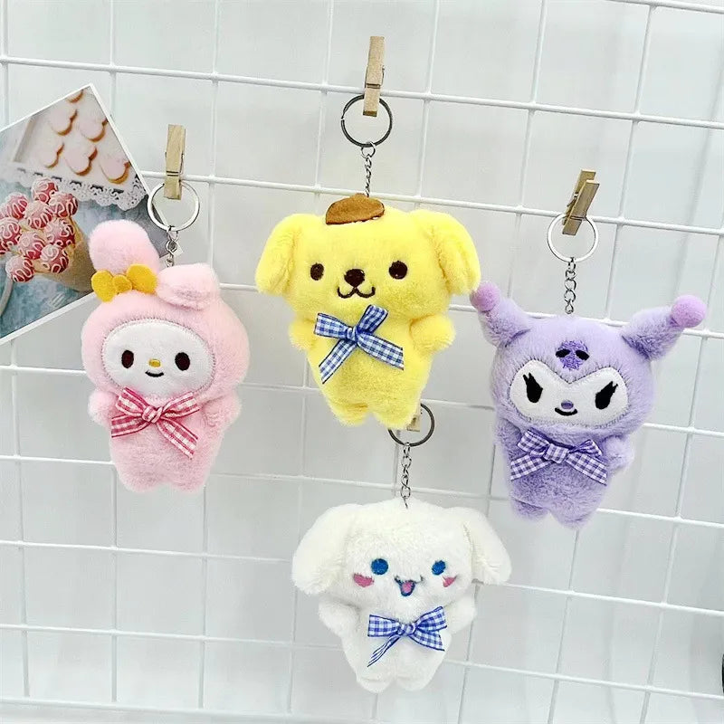 Sanrio Characters Plush Keychains