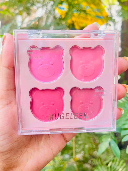 Kawaii Teddy Blush Palette
