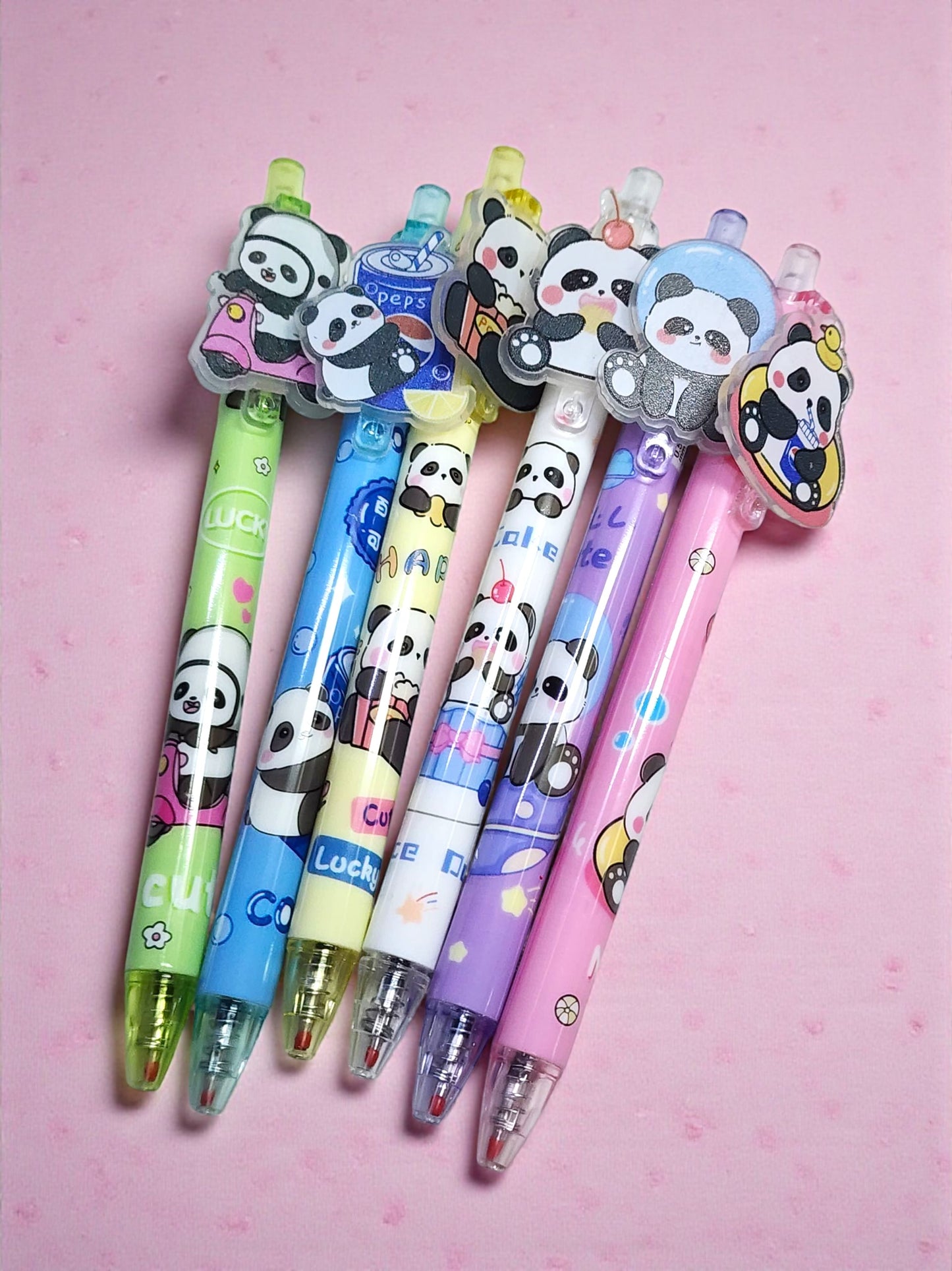 Panda Themed Fancy Gel Pen (1 Pc)