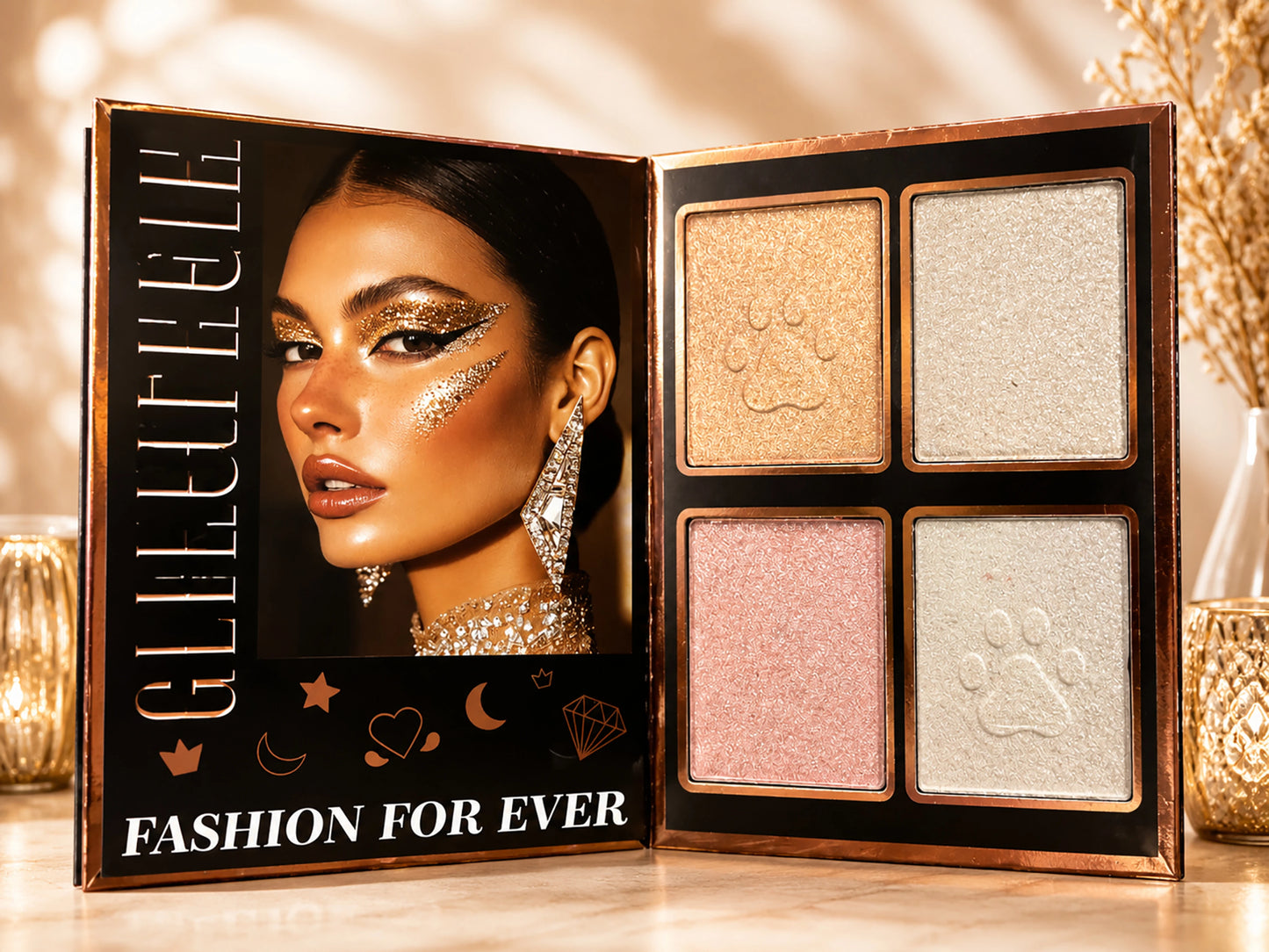 Nora Flower Makeup Book with Lippies