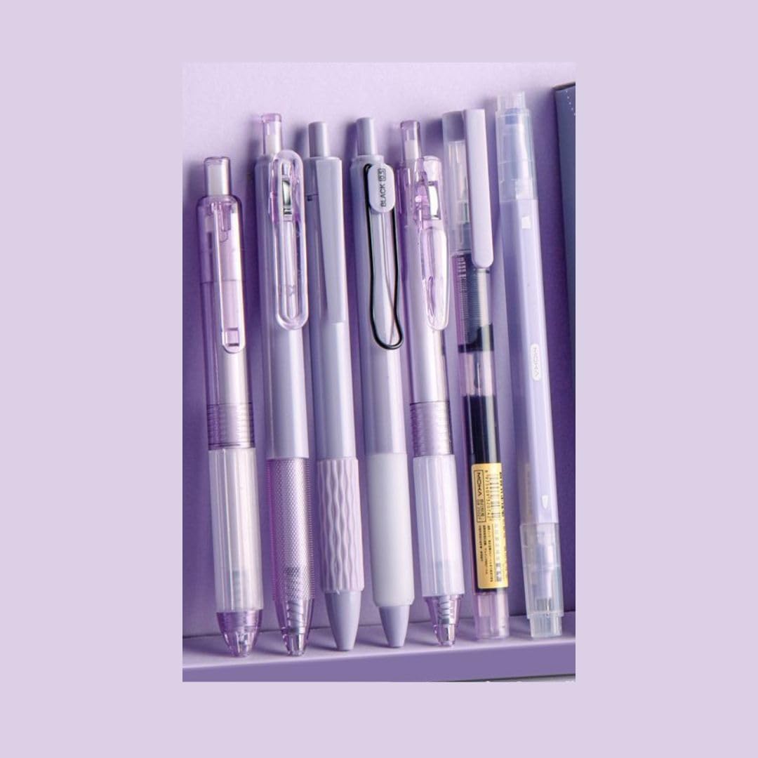 Grape Jelly Gel Pen Set of 7