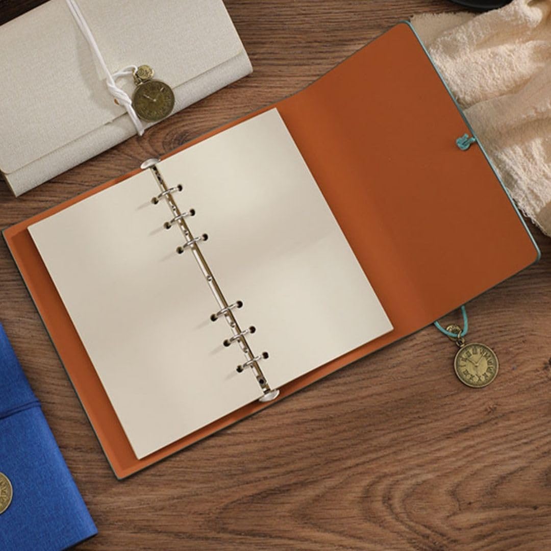 A5  Leather Cover Journal (Orange)