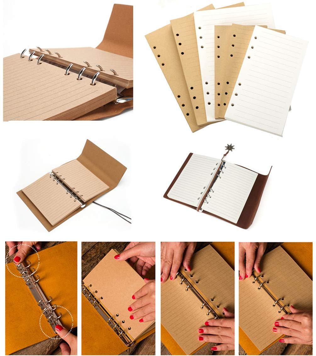 A5  Leather Cover Journal (Orange)
