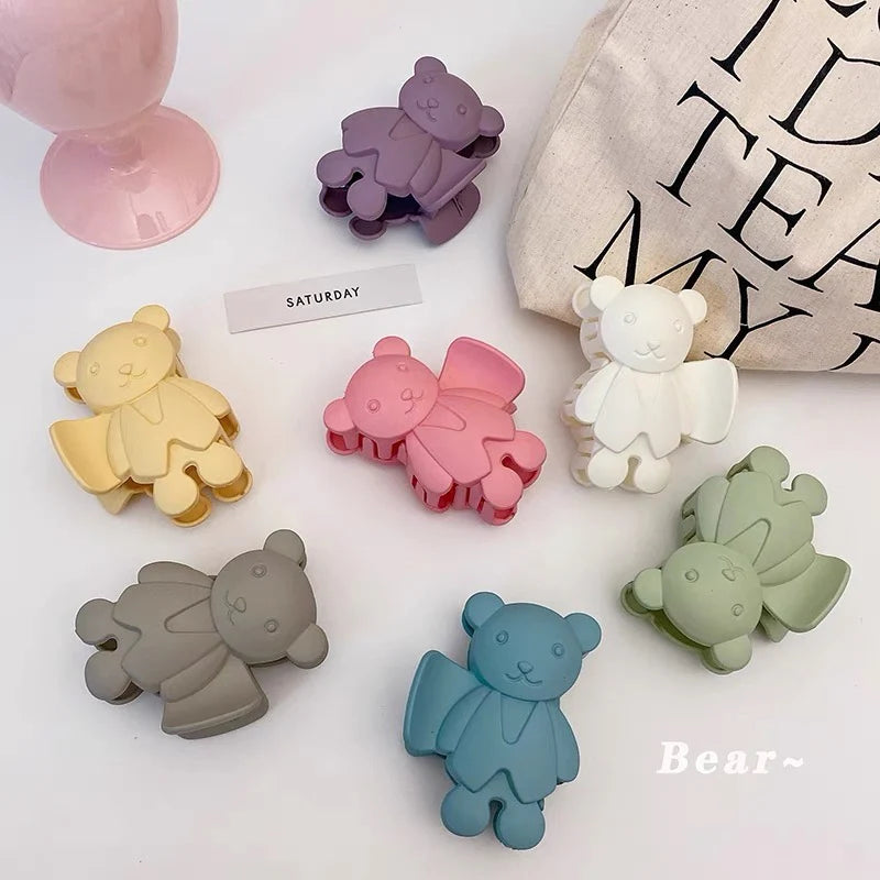 Teddy Bear Shaped Matt Claw (1 PC)