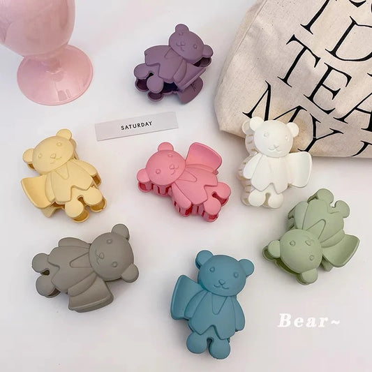 Teddy Bear Shaped Matt Claw (1 PC)