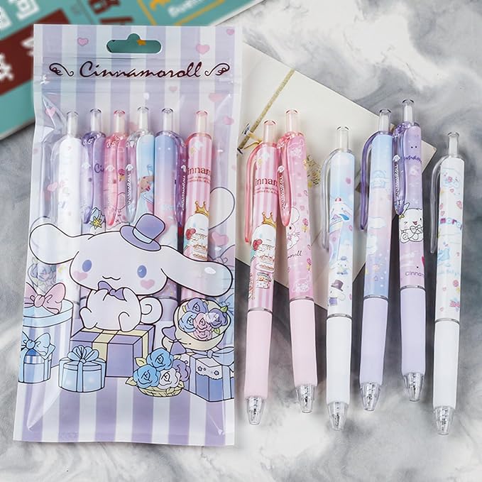 6 Pcs Cinnamoroll Pens