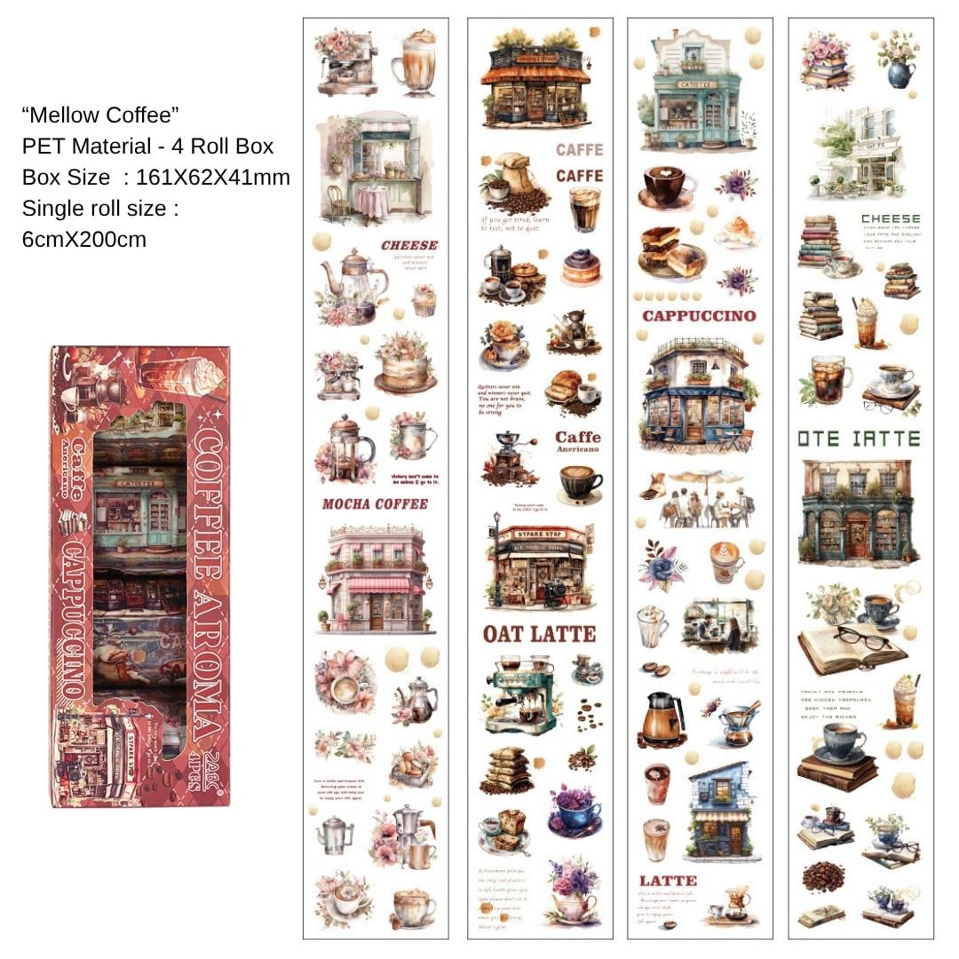 Coffee Roll Stickers