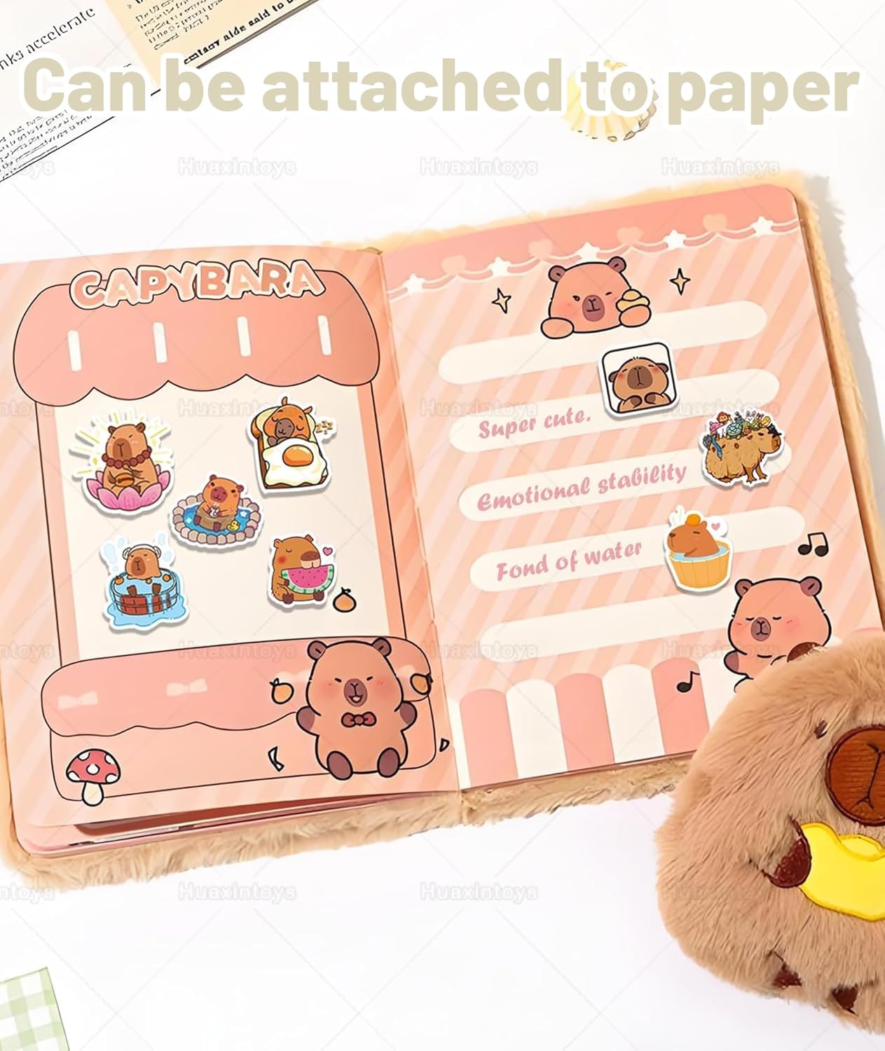 Capybara Stickers Set (50 Pcs)