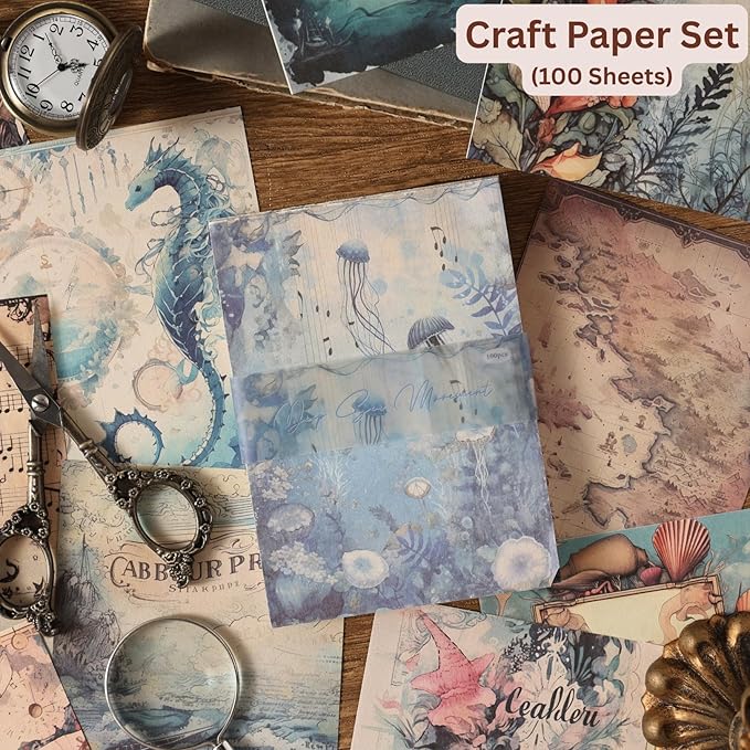 Vintage Craft Paper Set