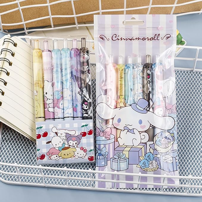 6 Pcs Cinnamoroll Pens