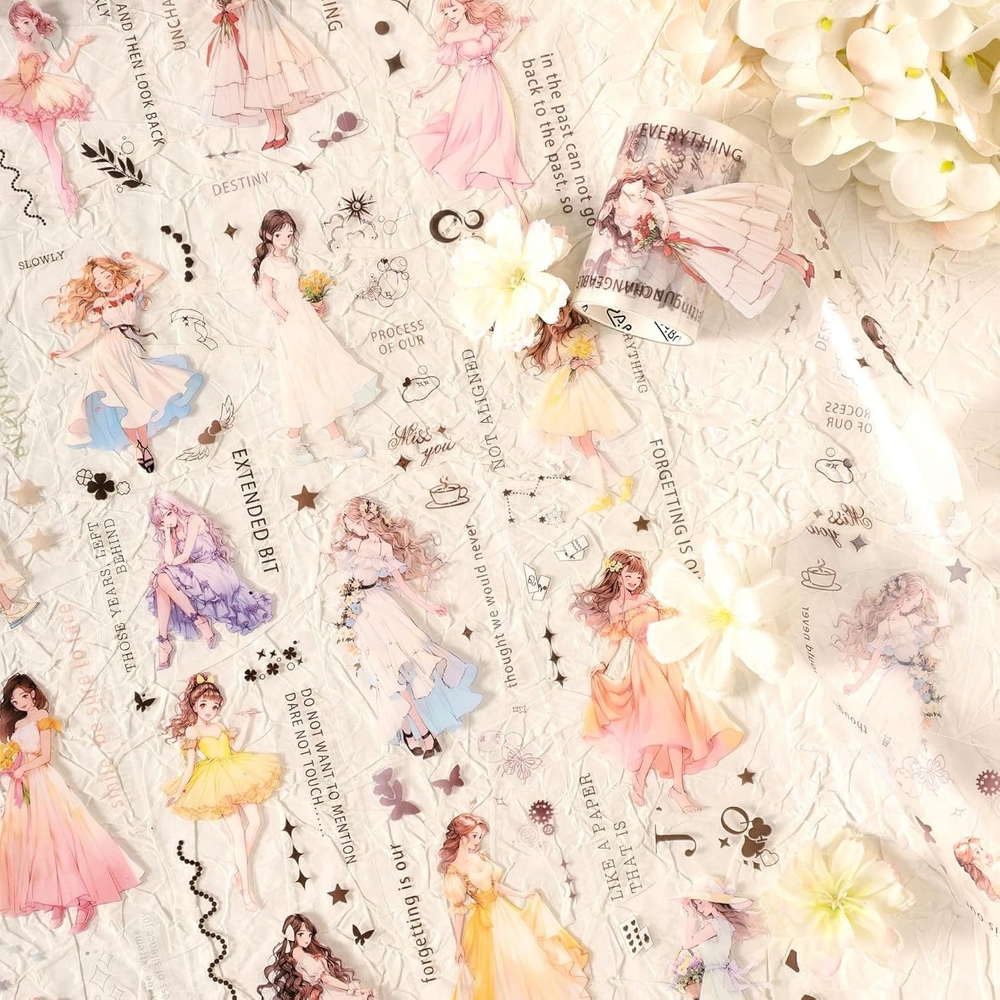 Moonlight Hidden Princess Sticker Roll