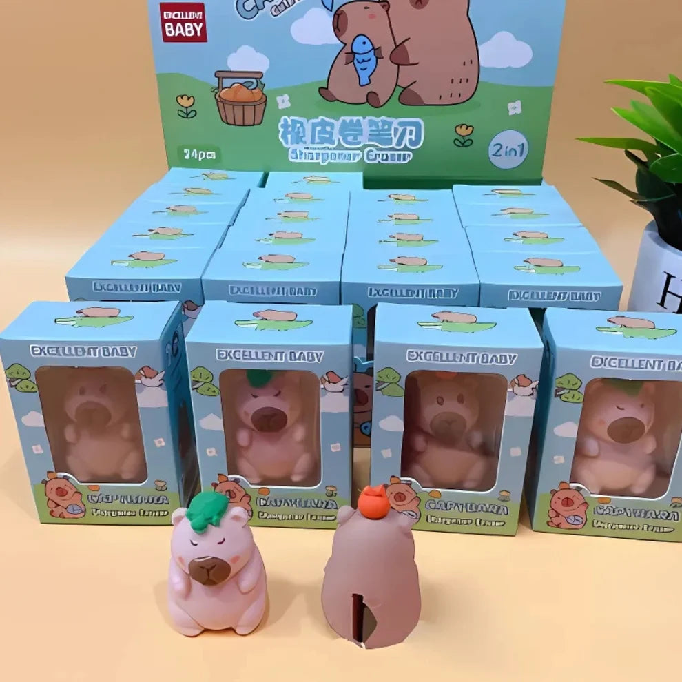 Capybara Sharpener and Eraser
