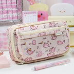 Cute Capybara Large Capacity Pencil Pouch