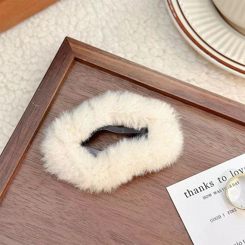 Furry cloud Hair Clip (Set of 2)