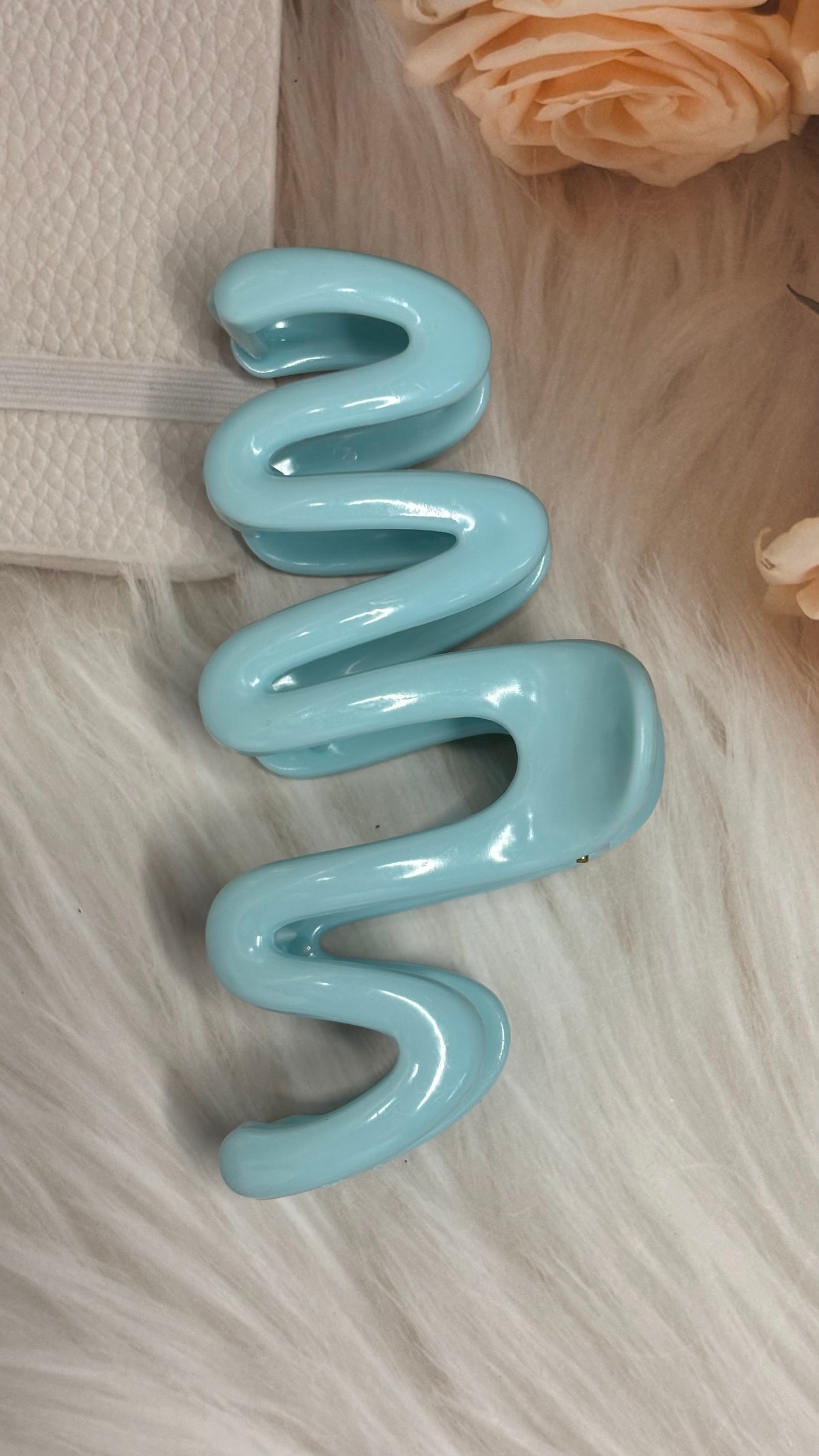 Korean Zig Zag Hair Claw (1 Pc)