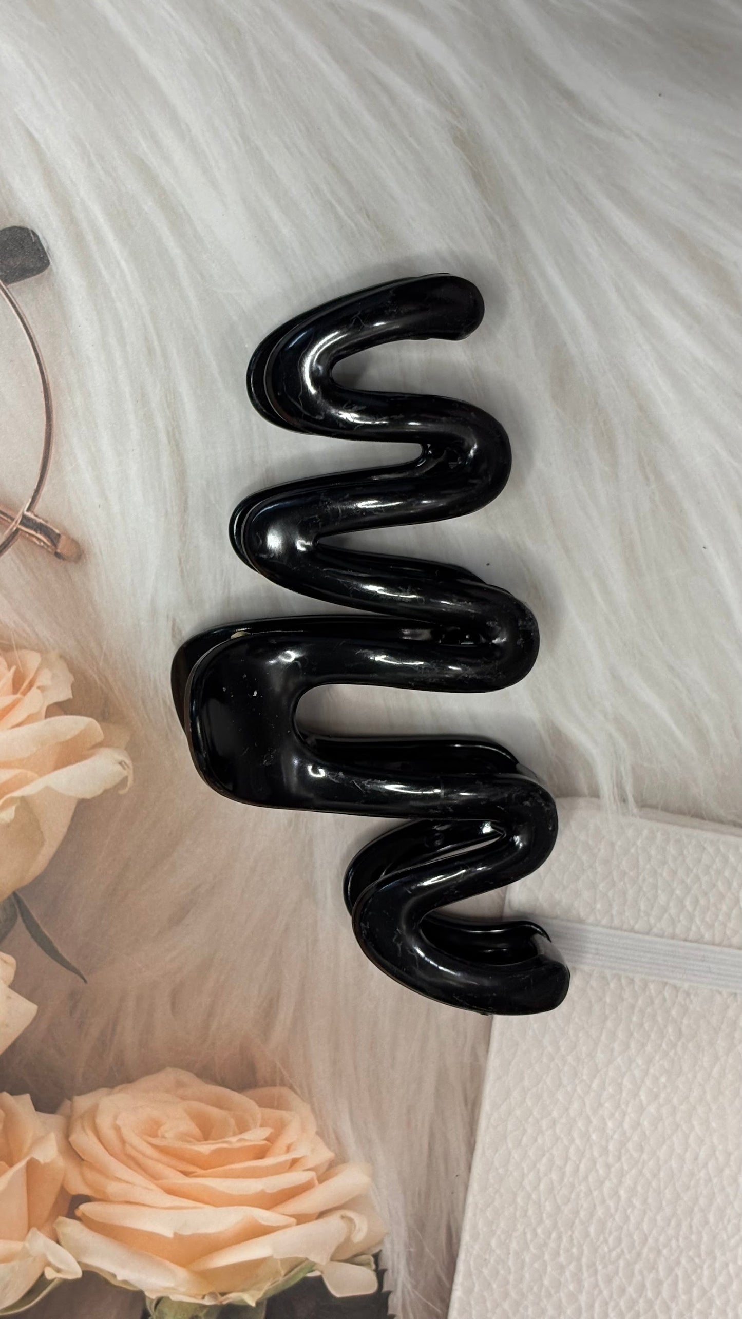 Korean Zig Zag Hair Claw (1 Pc)