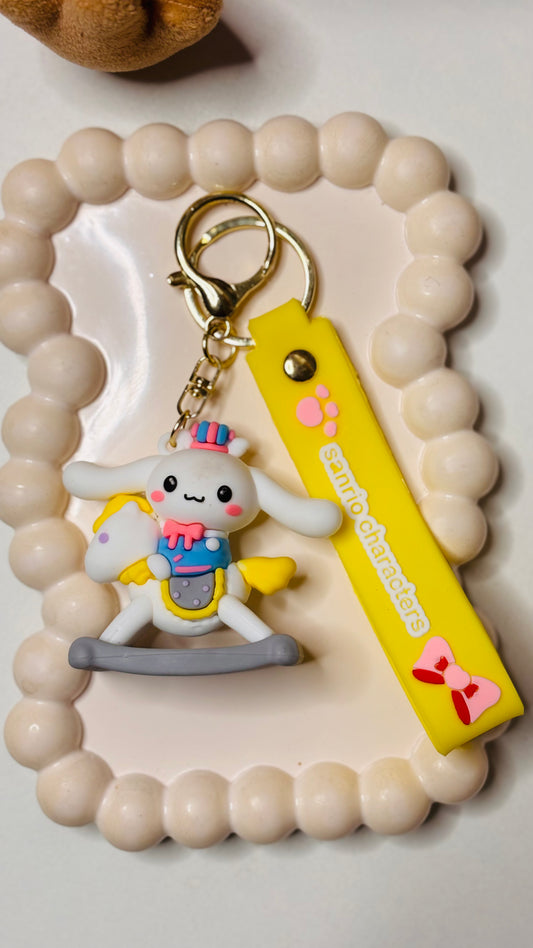 Sanrio PVC Keychain with Strap (1 pc)