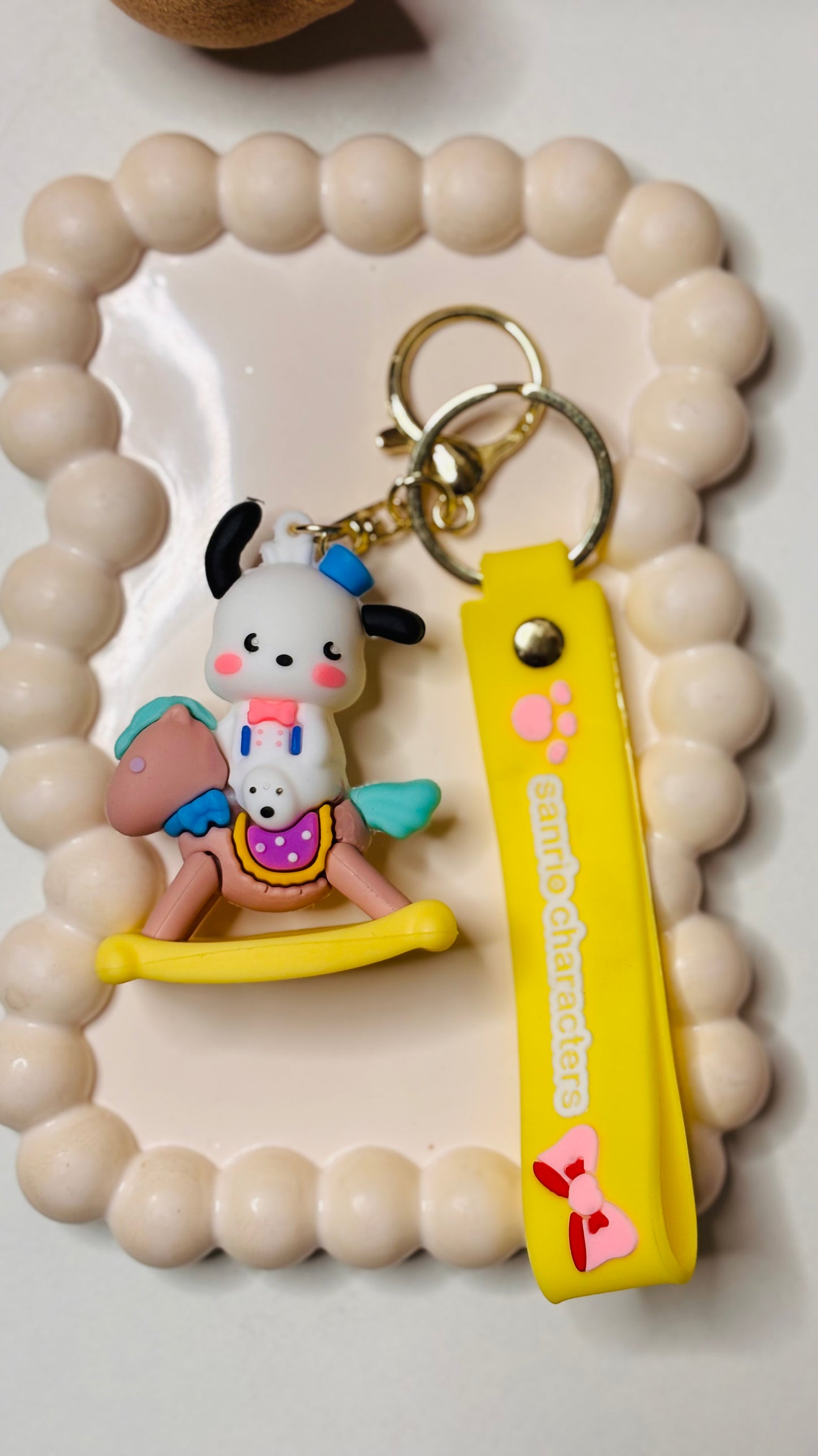 Sanrio PVC Keychain with Strap (1 pc)