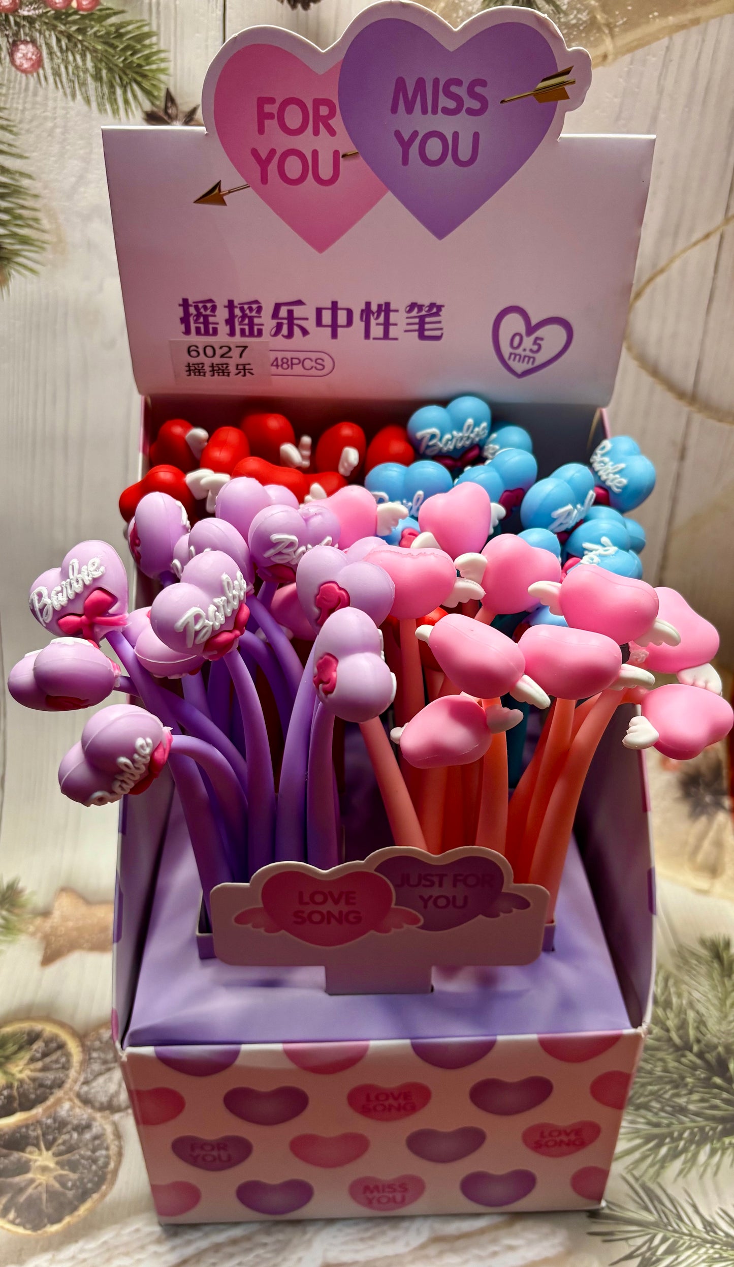 Barbie Themed Gel Pen (1 Pc)