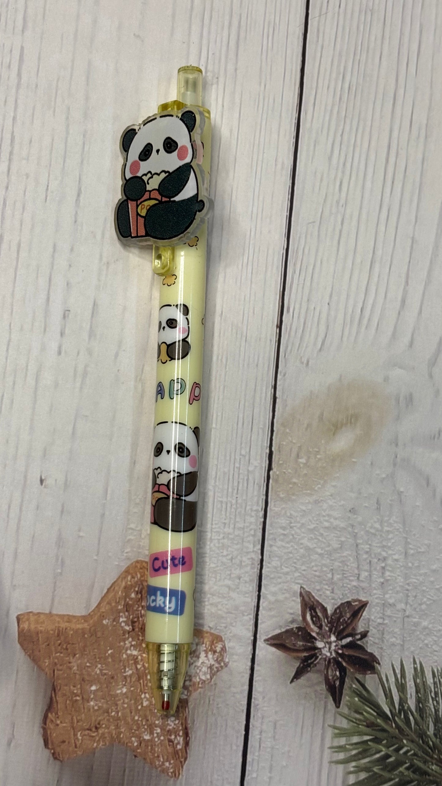 Panda Themed Fancy Gel Pen (1 Pc)