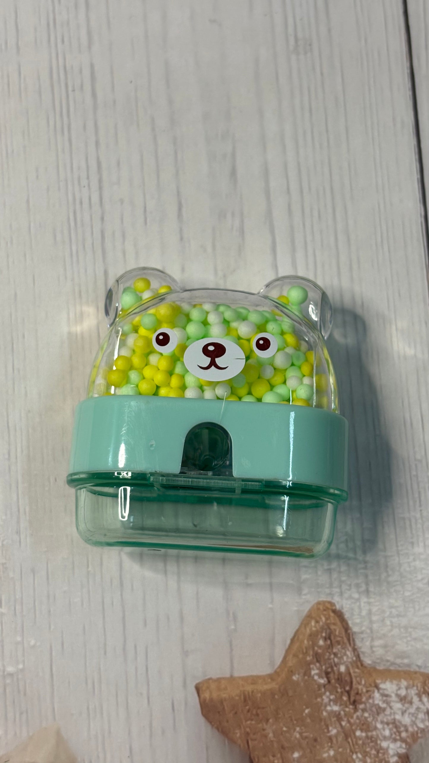 Bunny shaped Styroballs-filled Sharpener (1 Pc)