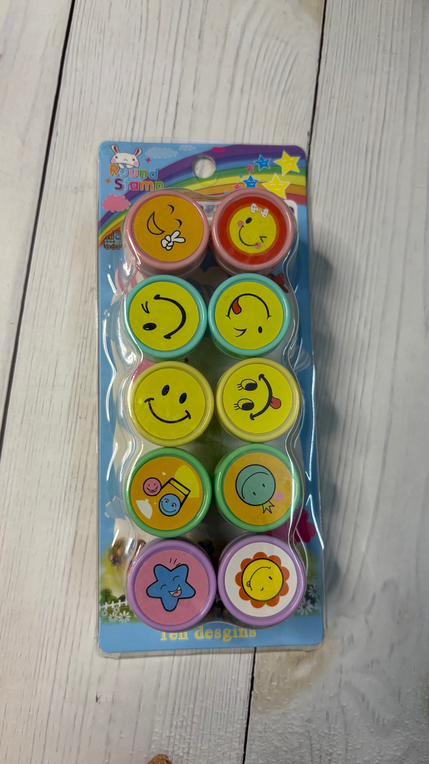 Emoji Stamps (Set of 10)