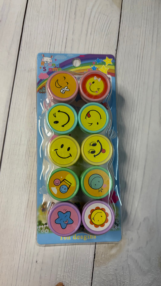 Emoji Stamps (Set of 10)