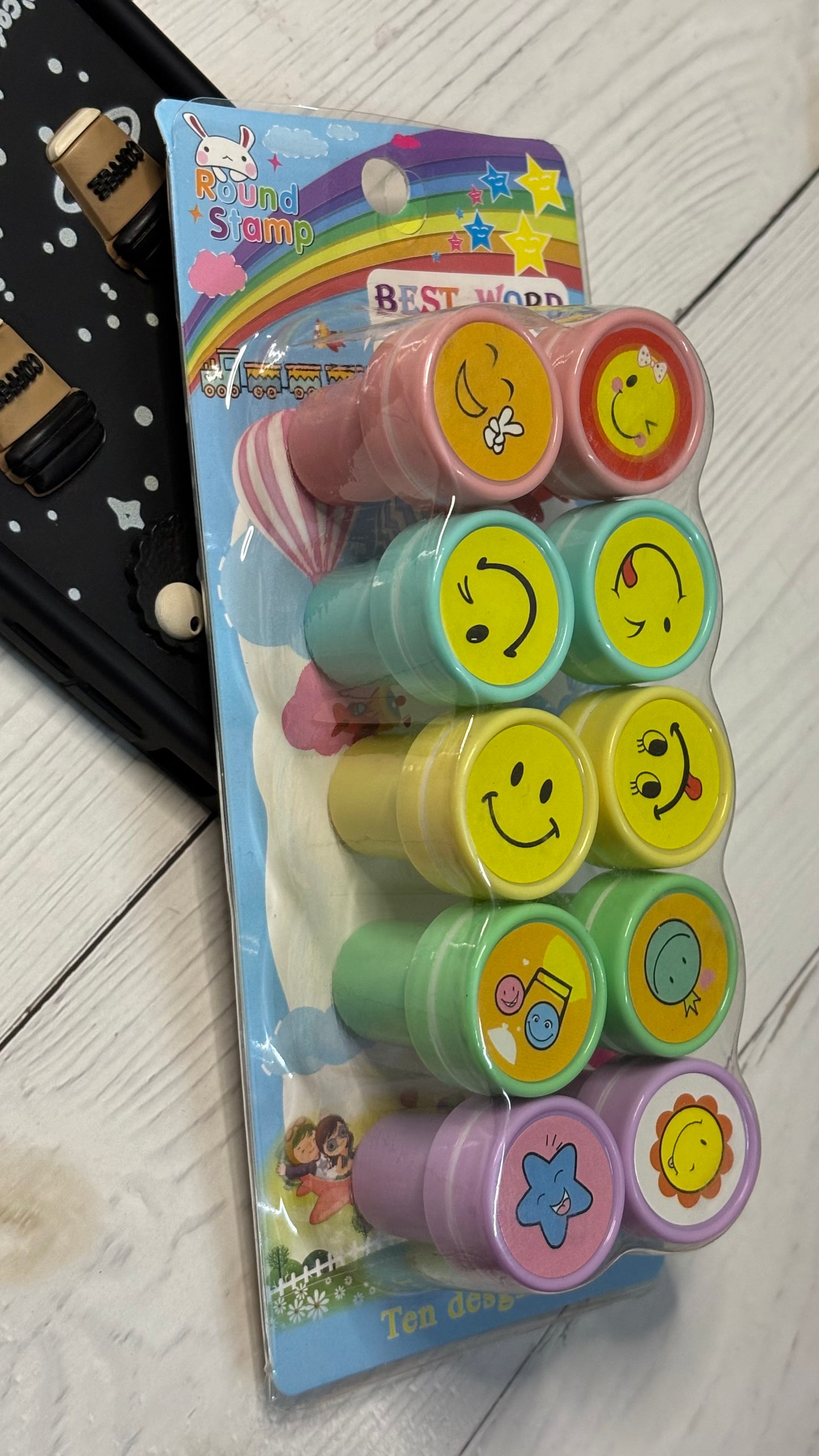 Emoji Stamps (Set of 10)