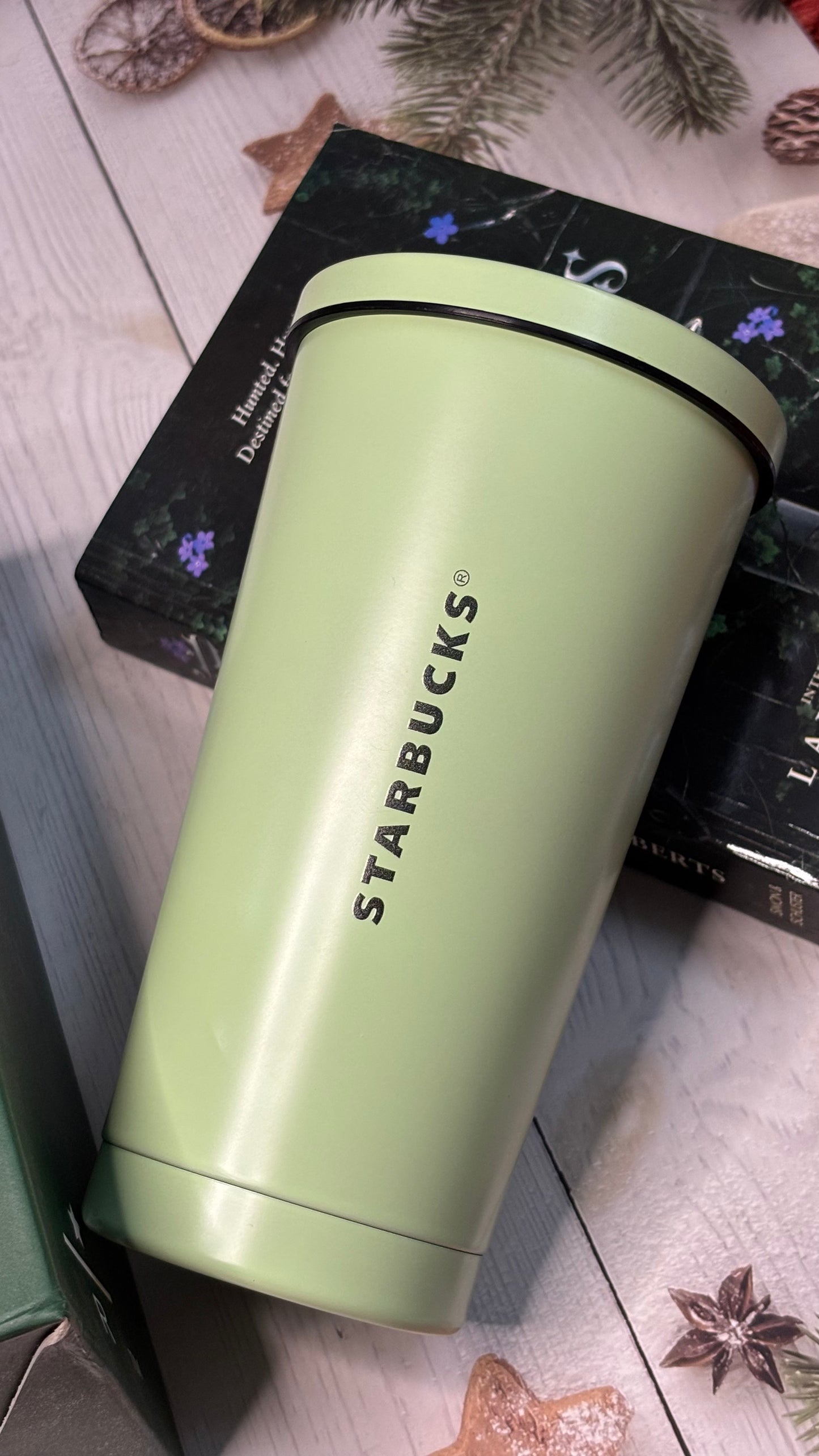 Steel Tumbler with Sipper 500ml (Starbucks themed)